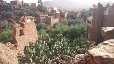 View from traditional berber home
